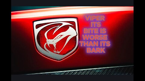 The Dodge Viper what's new
