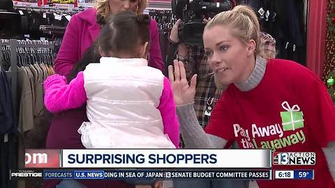 Reality star gives back to Las Vegas locals