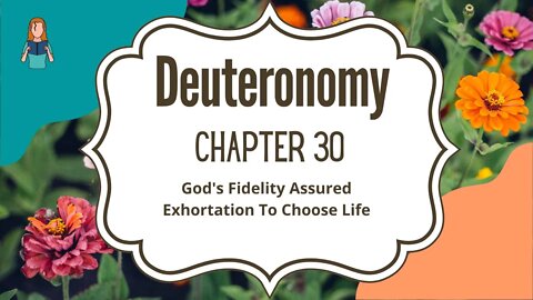 Deuteronomy Chapter 30 | NRSV Bible Reading