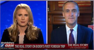 The Real Story - OAN Biden's First Foreign Trip with Corey Lewandowski