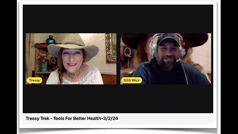 Tressy Trek - Tools For Better Health-3/2/24