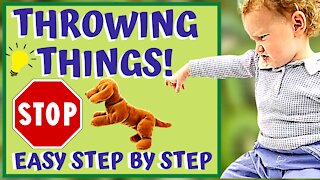 How to STOP TODDLER from THROWING THINGS!