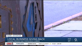 Tucson businesses display kindness amid coronavirus pandemic