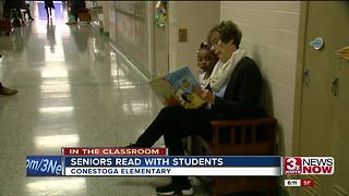 Seniors read with students