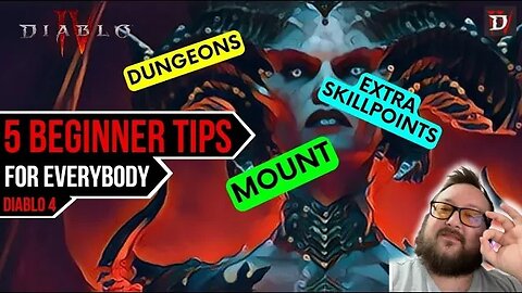 5 Beginner Tips | Diablo 4