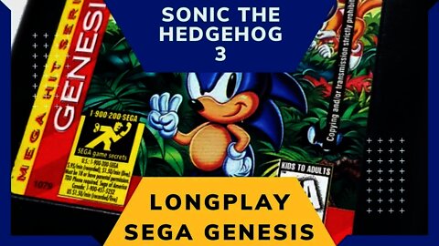Sonic 3 - Sega Genessis - Full Gameplay [Longplay]