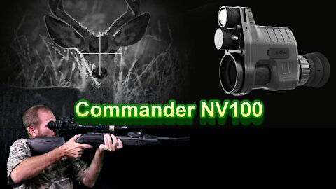Oneleaf.ai Commander NV100 night vision scope. Amazing camera that mounts to your rifle scope!