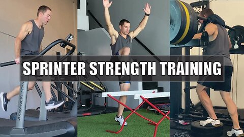 Sprinter Strength Training Workout & Injury Rehab