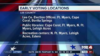 Early voting under way in Southwest Florida