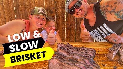 Low and Slow Smoked Brisket