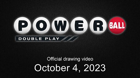 Powerball Double Play drawing for October 4, 2023