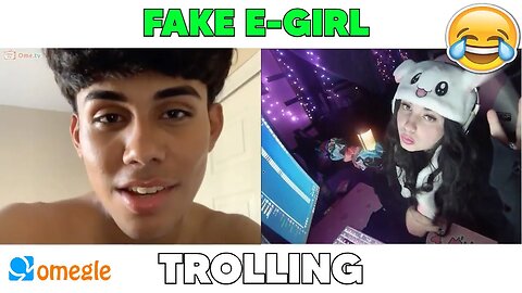 Fake Egirl Trolling on omegle Ep10. (Girl Voice Trolling)