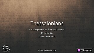 1 Thessalonians 1:1-10 Thessalonians