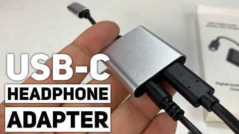 USB-C 3.5mm Headphone Adapter and Type C Splitter