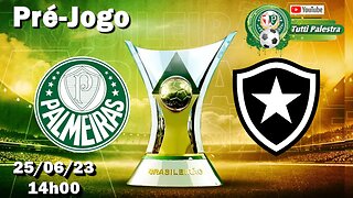 Pré-Jogo Palmeiras x Botafogo: onde assistir ao vivo, horário e escalações