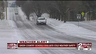 Green Country schools evaluate cold weather safety