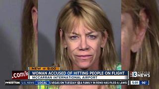 Passenger says he was punch by woman on American Airlines flight