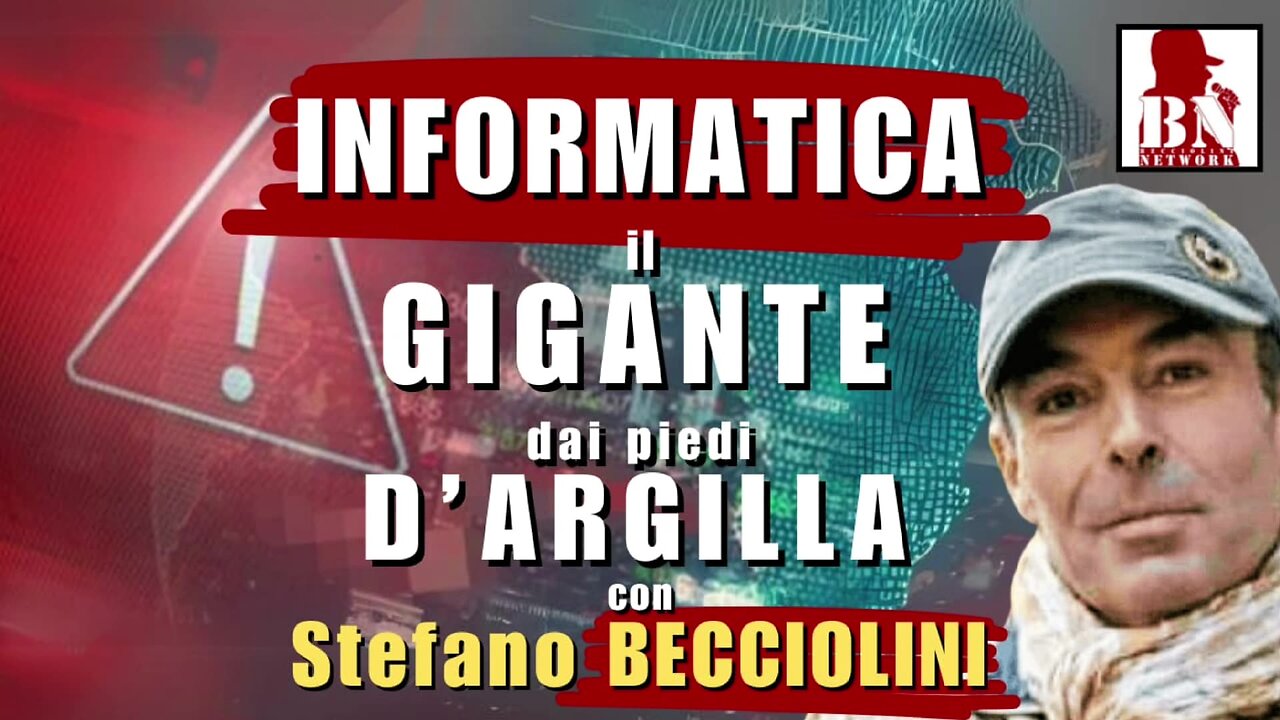 INFORMATICA: un gigante dai PIEDI di ARGILLA - con Stefano BECCIOLINI | Il Punt🔴 di Vista del Sabato