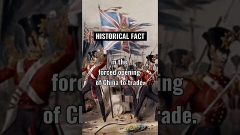 The Opium Wars between Britain and China in the mid-19th century resulted in.