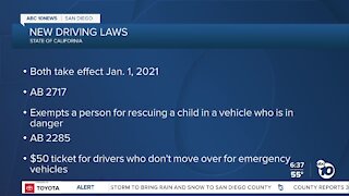 2 new California traffic laws set to take effect Jan. 1