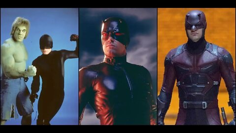 Evolution of Daredevil in Moives & TV