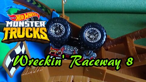 Hot Wheels Monster Trucks Wreckin' Raceway Tournament (Race 8)