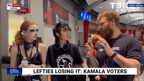 LEFTIES LOSING IT: Kamala 'Voters' take to the malls to show their insanity to the world #TRUMP