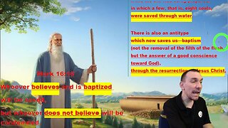Baptism Now Saves You - Saved Through Water -EXPLAINED