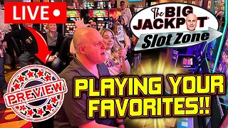 🔴 LIVE Exclusive Sneak Preview Slot Play at The Big Jackpot Slot Zone! High Limit Livestream
