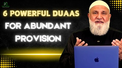 6 POWERFUL Duaas for Abundant Provision | Ustadh Mohamad Baajour