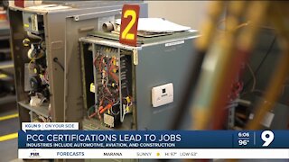 PCC offers certifications for jobs in demand