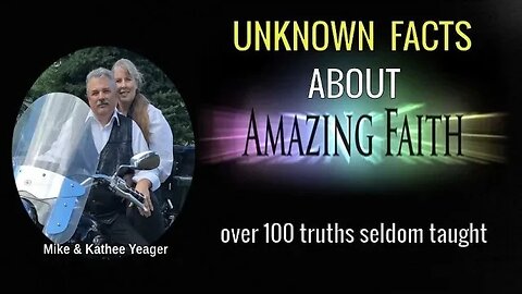 Unknown Facts About Amazing Faith by Doc Yeager