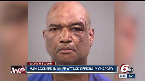 Downtown Indy knife attack suspect targeted pregnant woman