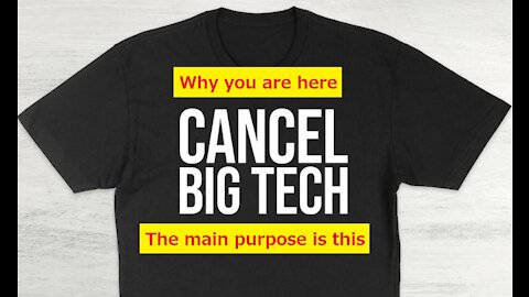 Cancel Big Tech