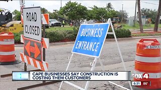 Cape Businesses say construction is costing them customers