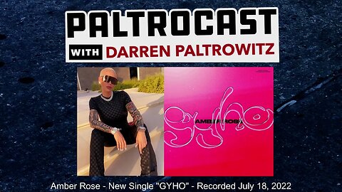 Amber Rose interview with Darren Paltrowitz