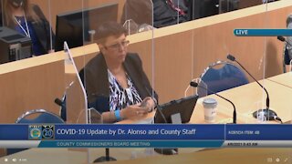 Palm Beach County health director gives COVID-19 update