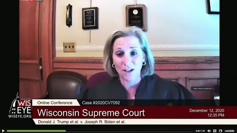 JUDGE THROWS A FIT IN SUPREME COURT! Wisconsin Supreme Court