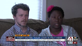 Family whose moving truck was stolen finds community in KC