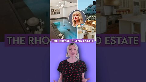 Take a VIP Tour of Taylor Swift's Stunning $17.75M Rhode Island Home #Shorts