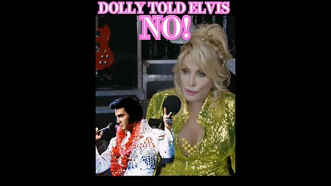 Dolly Parton Said NO To Elvis When He Wanted To Record Her Song! #elvispresley #dollyparton