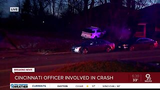 Police cruiser and other car crash in North Avondale Wednesday morning