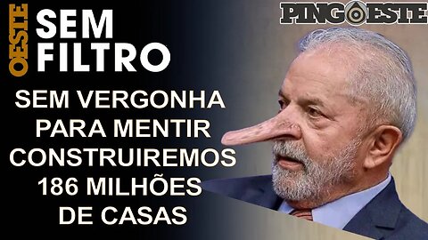 Lula mais mentiroso do que nunca