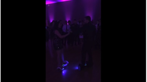 Newlyweds Surprise Guests With High-Tech Wedding Dance