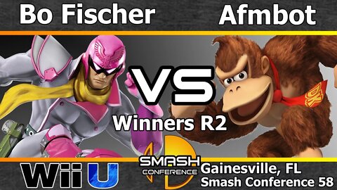 Bo Fischer (C. Falcon & Lucas) vs. Afmbot (Donkey Kong) - Winners R2 - SC59