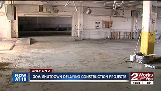 Federal shutdown stalling historic downtown project