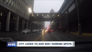 City looks to add 500+ parking spots