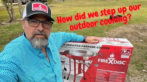 How did we step up our outdoor cooking?