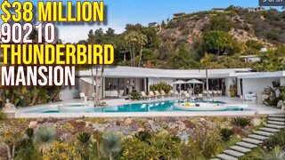 Thunderbird Mansion $38 Million Beverly Hills 90210