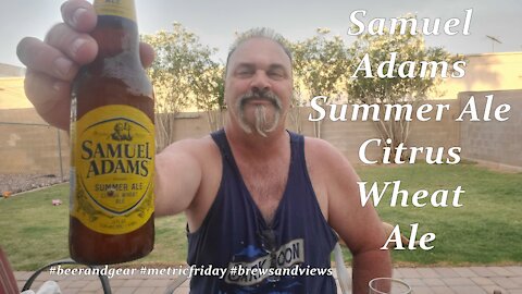 Samuel Adams Summer Wheat Citrus Ale 3.5/5